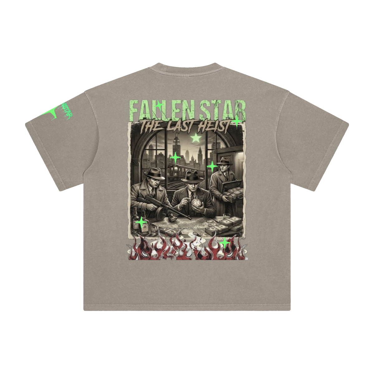 fallenstar Enzyme Washed T-Shirt