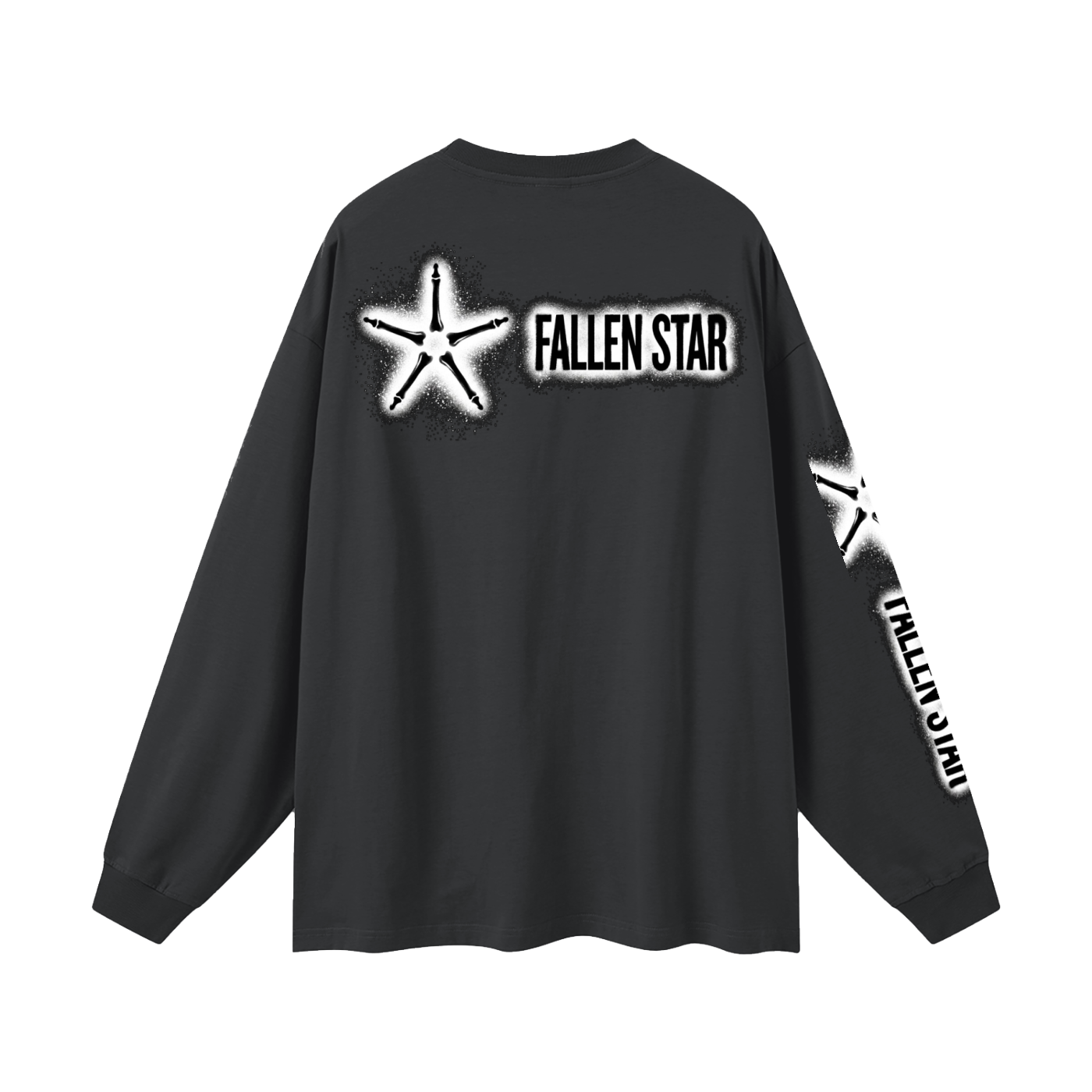 fallenstar Oversized Unisex Long Sleeve T-Shirt