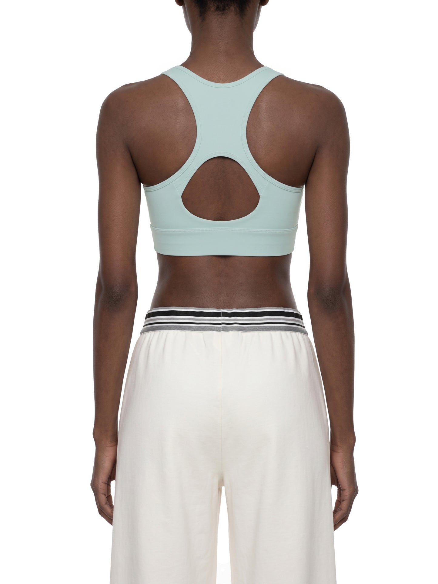 Women’s Cropped Zip Yoga Sports Bra