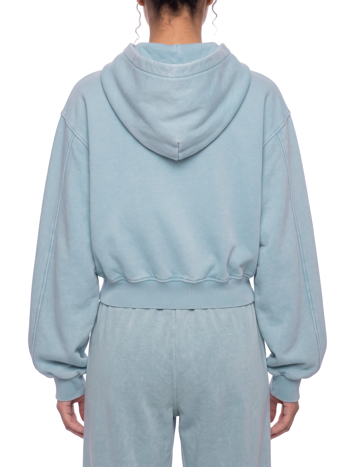 Women's Mineral Wash Full Zip Hoodie