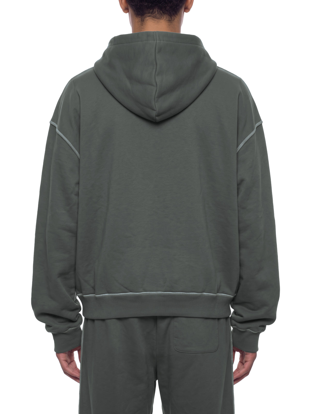 Unisex Boxy Heavyweight Topstitch Hoodie