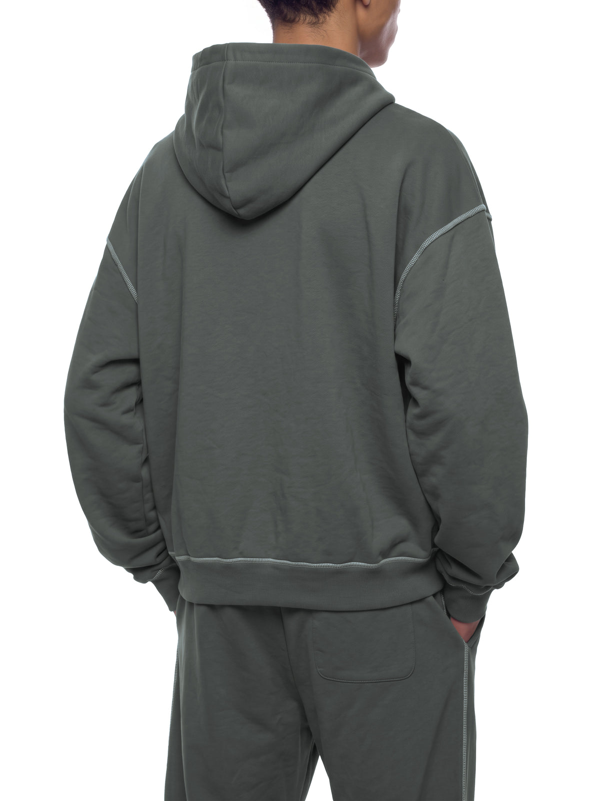 Unisex Boxy Heavyweight Topstitch Hoodie