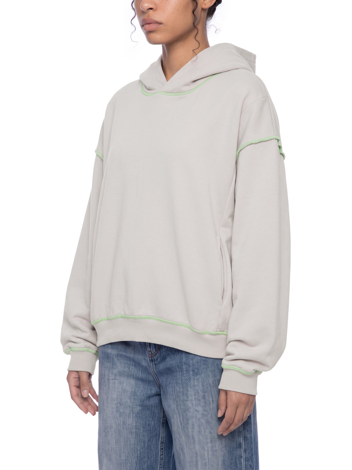 Unisex Boxy Heavyweight Topstitch Hoodie