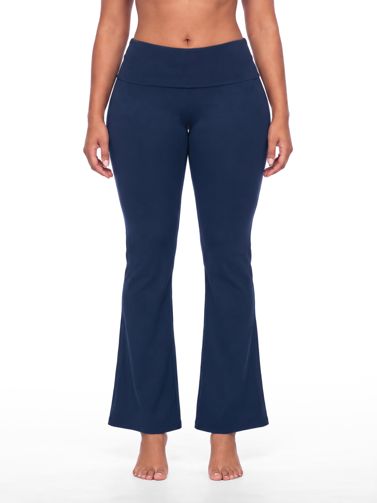 Women’s Fold-Over Waistband Yoga Leggings