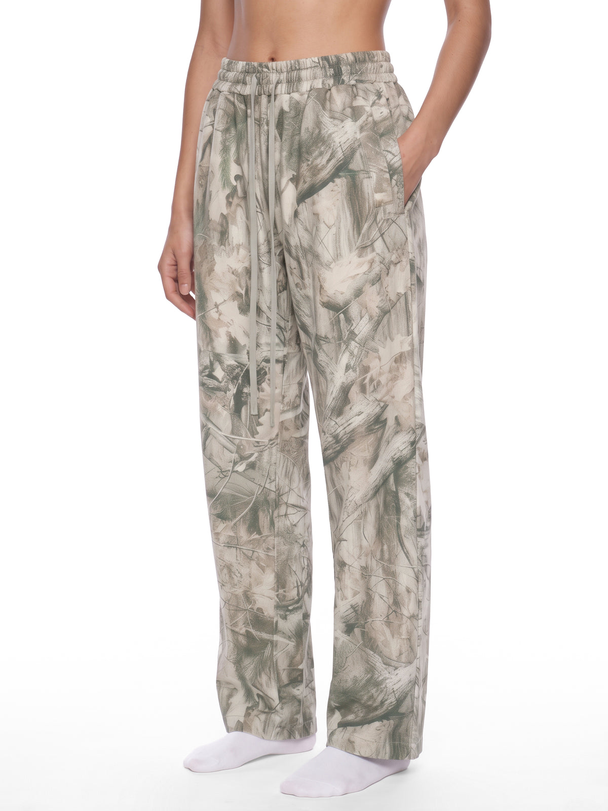 Unisex Fleece Tree Camo Sweatpants
